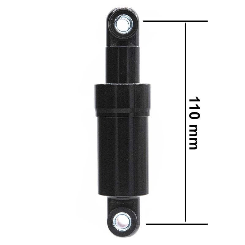 Schwarze Hinterradaufhängung 110 mm - 2 Stk