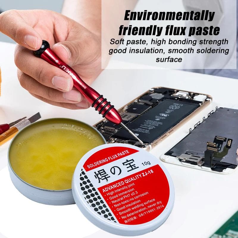 Flux para soldaduras 10g - 5pcs