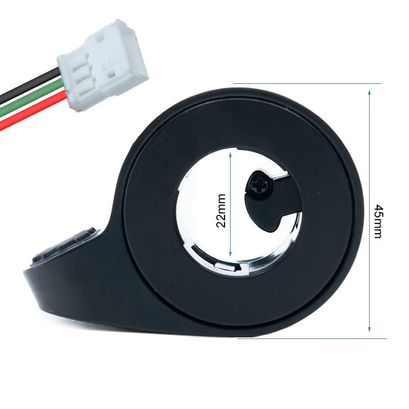 Schwarzer Beschleuniger 13cm Ninebot E2 E / E2 Plus [Ninebot] - JST ZH Stecker