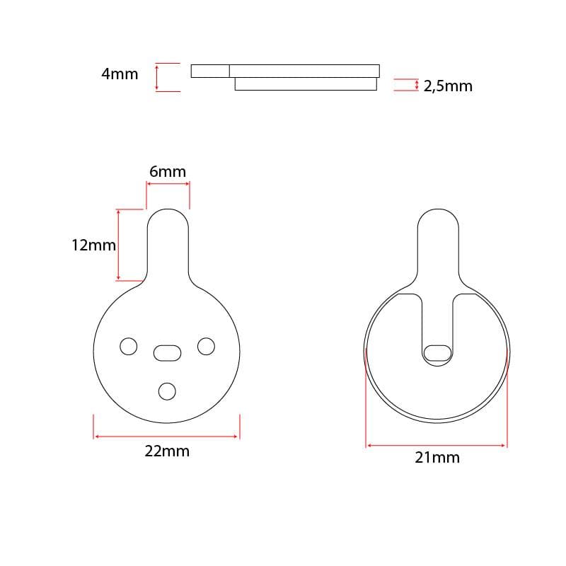 CT-011-R Harztablette - 20 Sets
