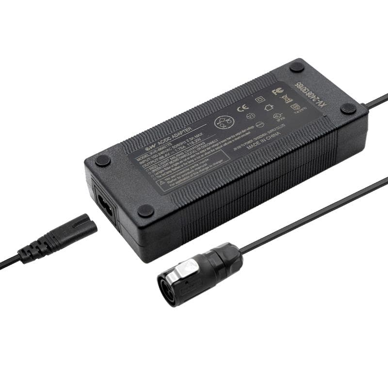 Premium Ladegerät 60V (Ausgang 66,4V) 2A Anschluss LP16 für Dualtron [Ewheel]