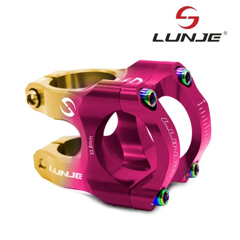 Lenker-Vorbau 31,8mm EWPM-003 rosa-gelb