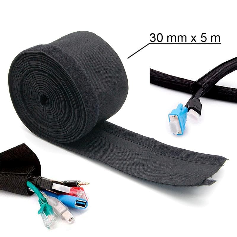Stoffhülle für Kabel 5M - 30mm Durchmesser