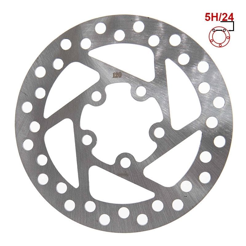 Bremsscheibe 120mm 5H Silber für Xiaomi M365, Essential, 1S, Pro/2