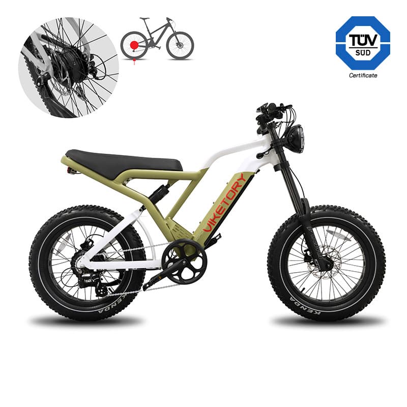 COMMANDO E-Bike FATBIKE Militärgrün