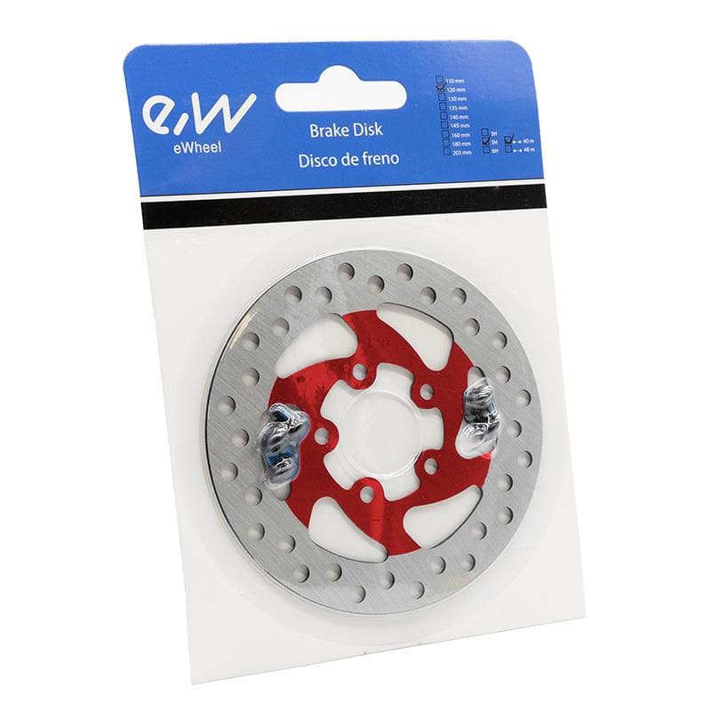 Bremsscheibe 120mm 5H rot