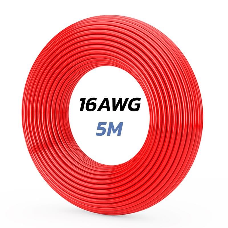 Rotes Kabel 16 AWG - 5M