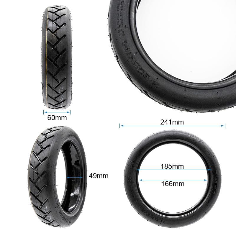 Tubeless Reifen 250X54 für Xiaomi Mi4 [Ewheel] Edition GEL