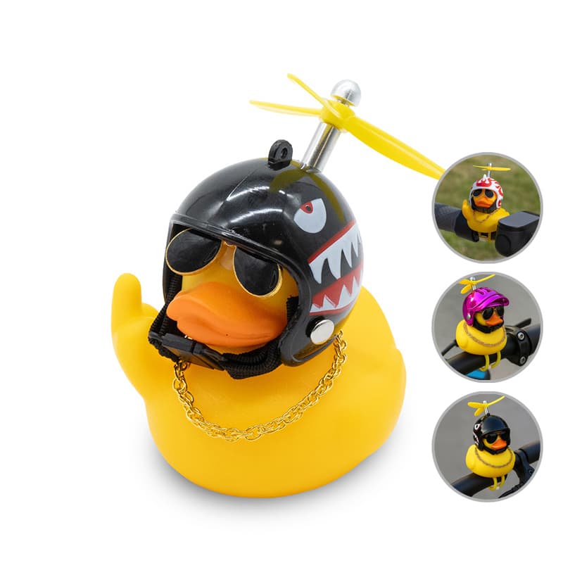 PTO-011 Gummiente – verrückter Hai