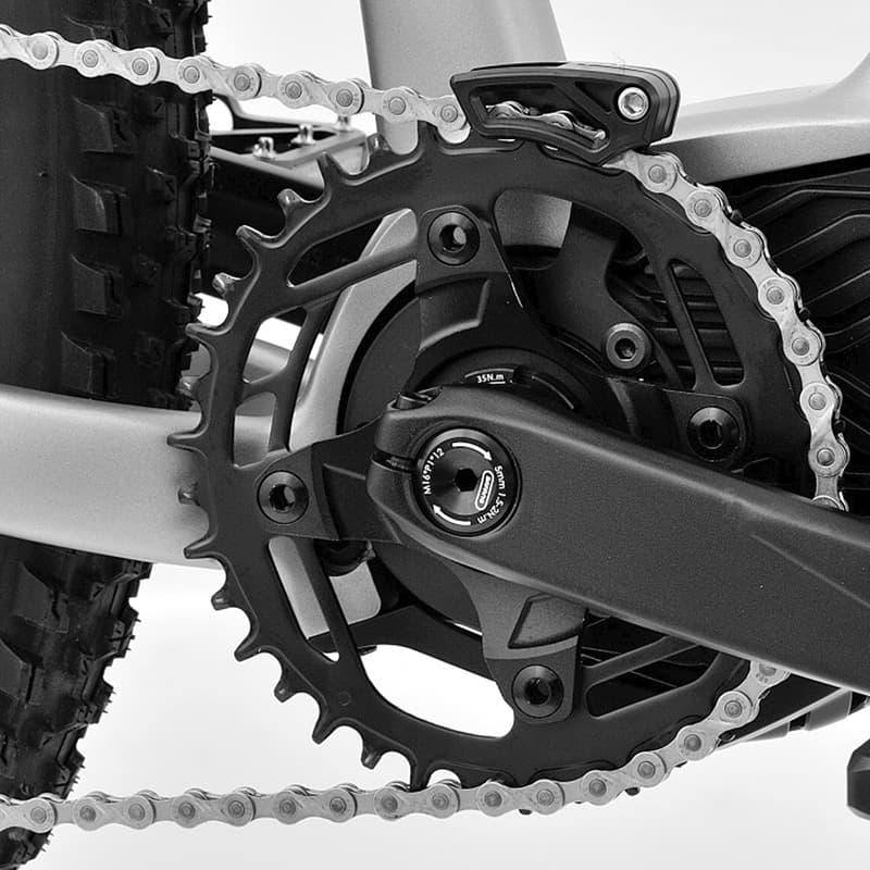 ROKTAR +Plus E-Bike MTB Rot/Schwarz