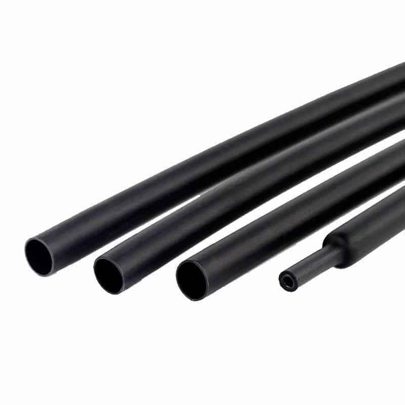Schrumpfschlauch Schwarz für Kabel - 2mm x 200M