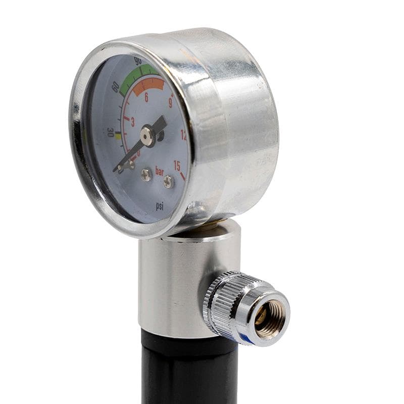 Handpumpe mit Manometer EWAP-006 schwarz