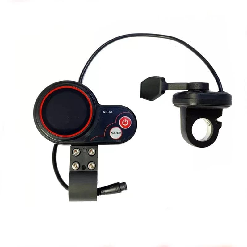 Display QS-S4 6 pin mit Daumengashebel