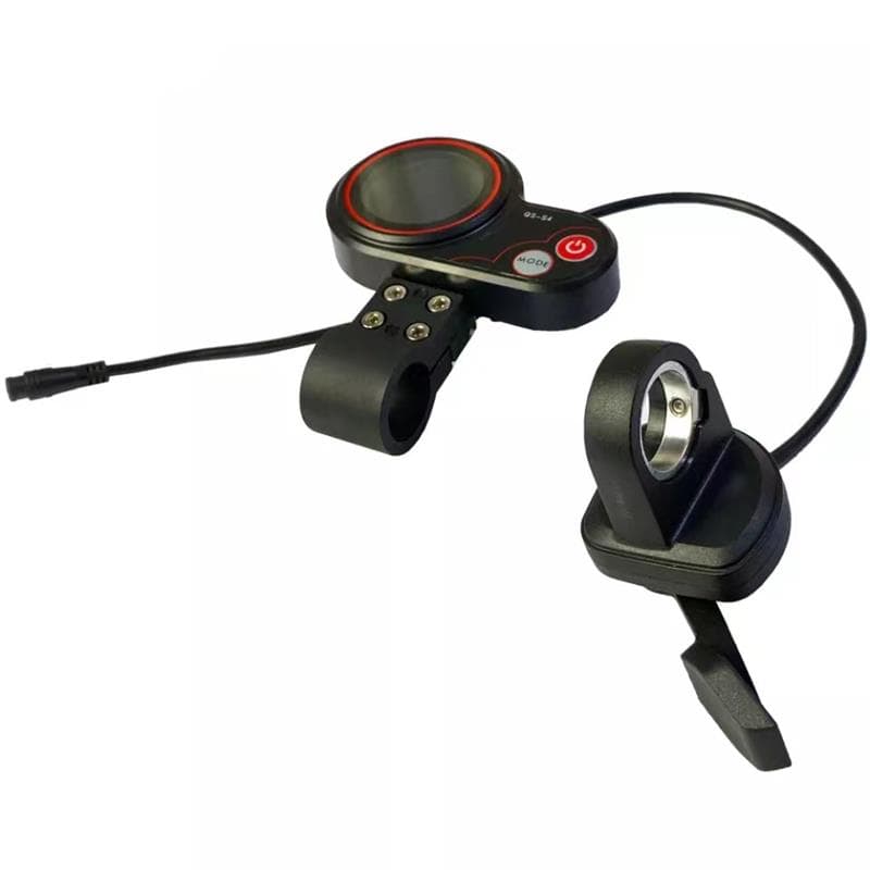 Display QS-S4 6 pin mit Daumengashebel