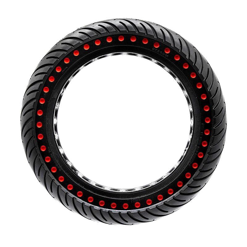 Ultraleichtes Vollrad 8,5x2-6,1/B34 - rote Punkte [Nedong]