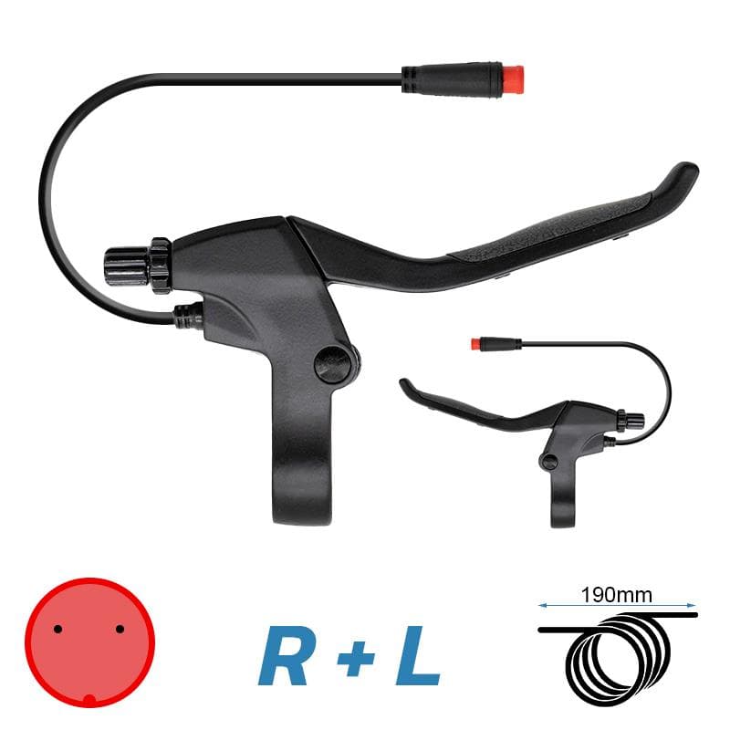 Bremshebel mit Sensor und Spannvorrichtung R und L - Wasserdichter Stecker