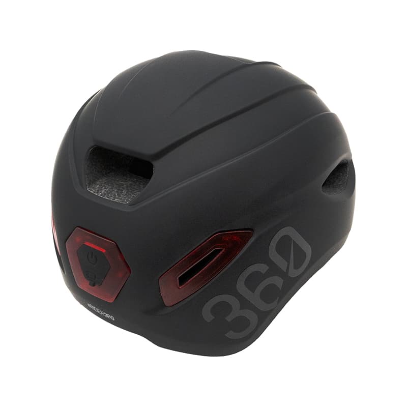 CP02 Helm mit schwarzem Blinker Einheitsgröße