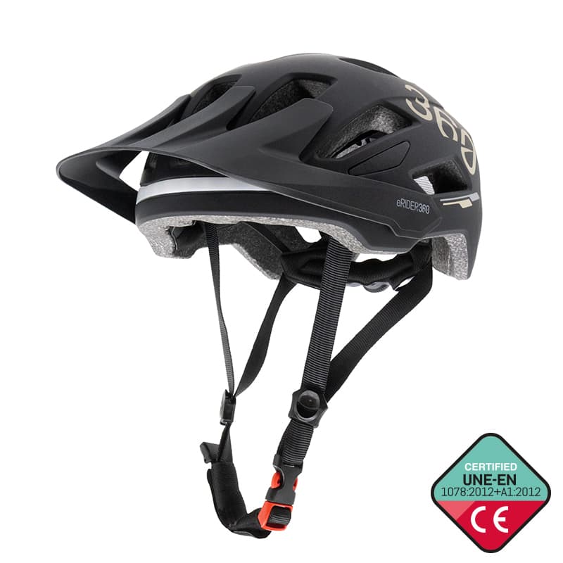 CP04 schwarzer Helm L mit Blinker