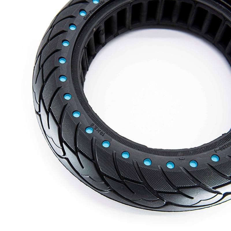 Ultraleicht Vollgummirad 10x2,5-6,1/B44 - blaue Punkte [Nedong]