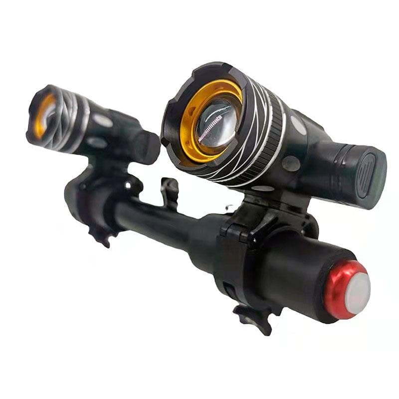 Wiederaufladbare LED-Scheinwerfer mit Lenker