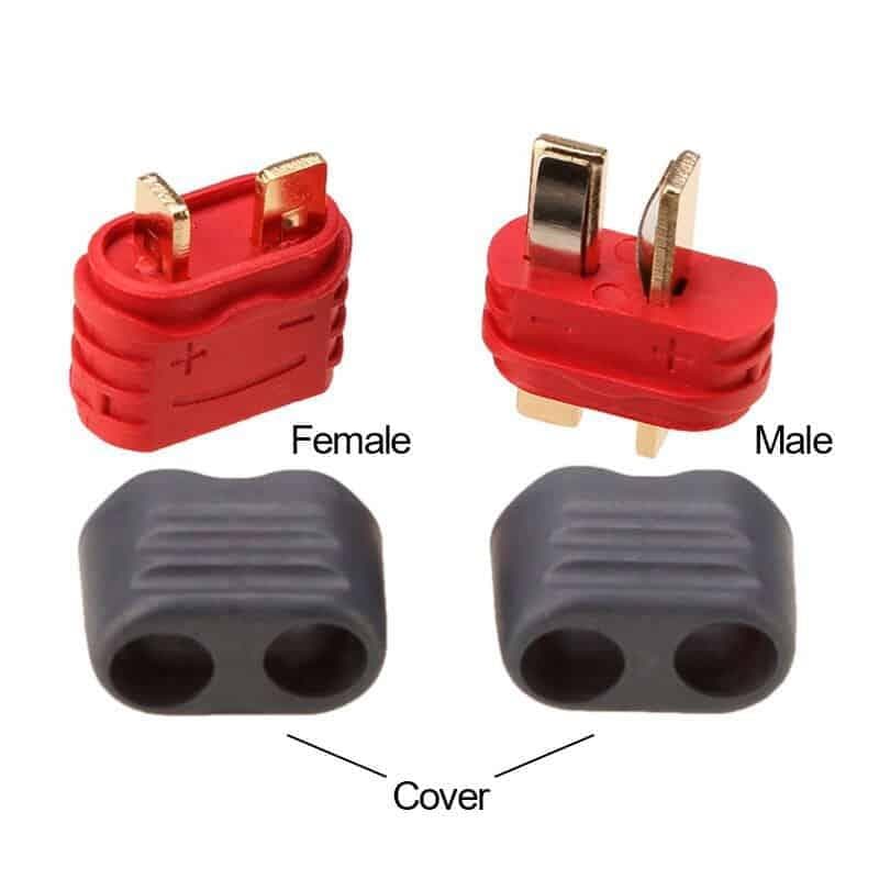 T-DEAN Amass Stecker mit Schutz - 5M/5F