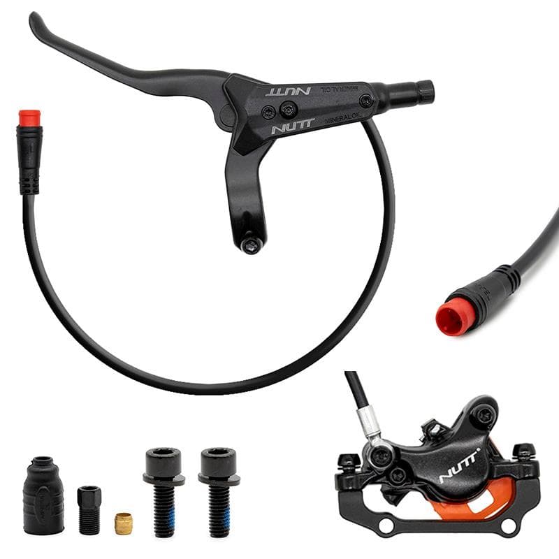Hydraulik-Bremskit 4 schwarz A5-D Hinten [Nutt]