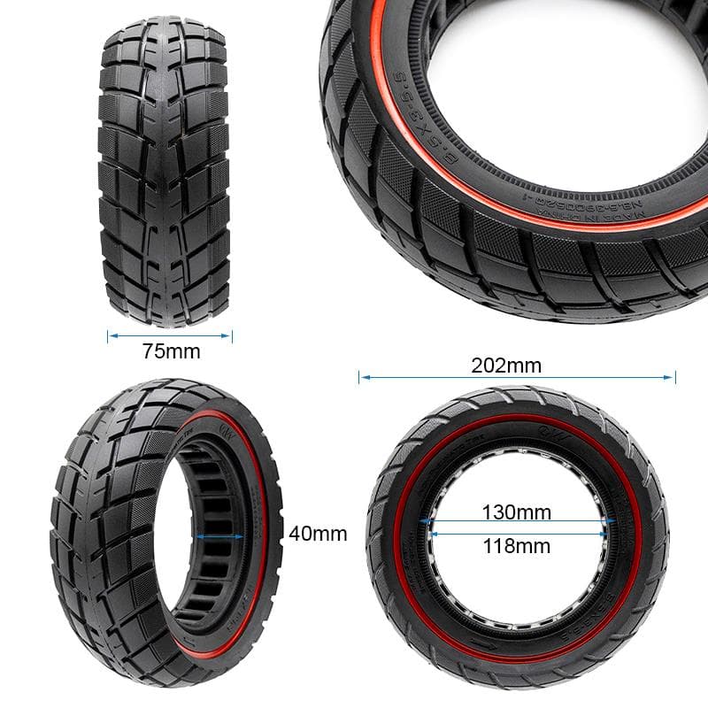 Ultraleichtes Offroad-Vollrad 8,5x3 [Ewheel]