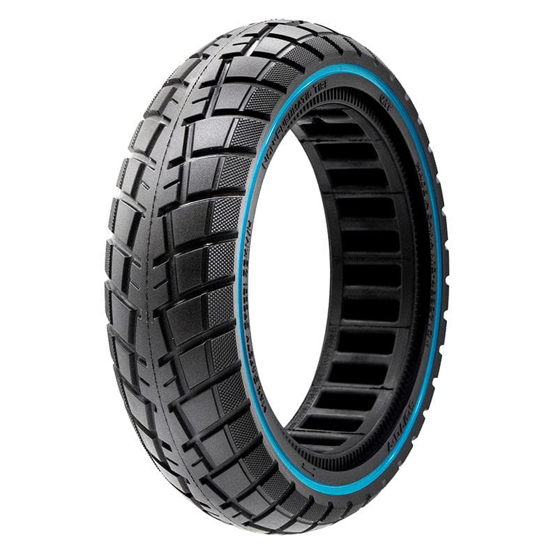 Ultraleichtes Vollgummi-Offroad-Rad 60/70-7/B50 - blaue Linie [Ewheel]