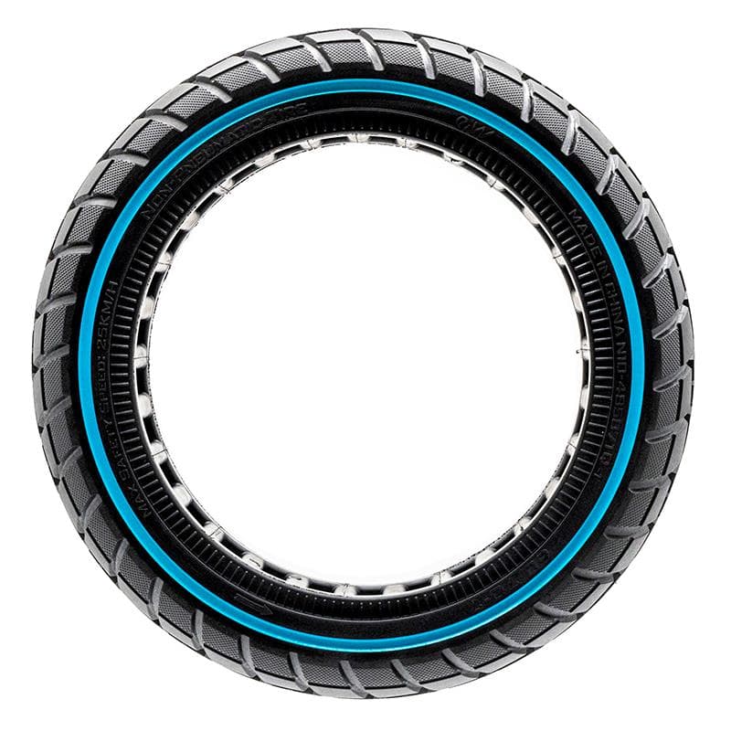 Ultraleichtes Vollgummi-Offroad-Rad 60/70-7/B50 - blaue Linie [Ewheel]