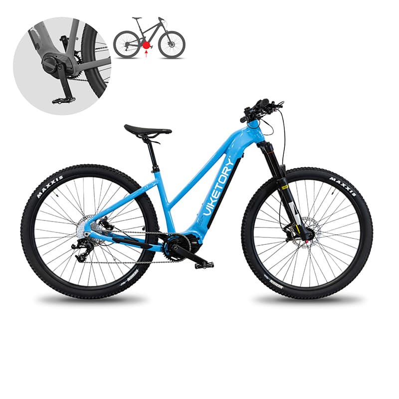 ZEPHIR +Plus E-Bike MTB Blau