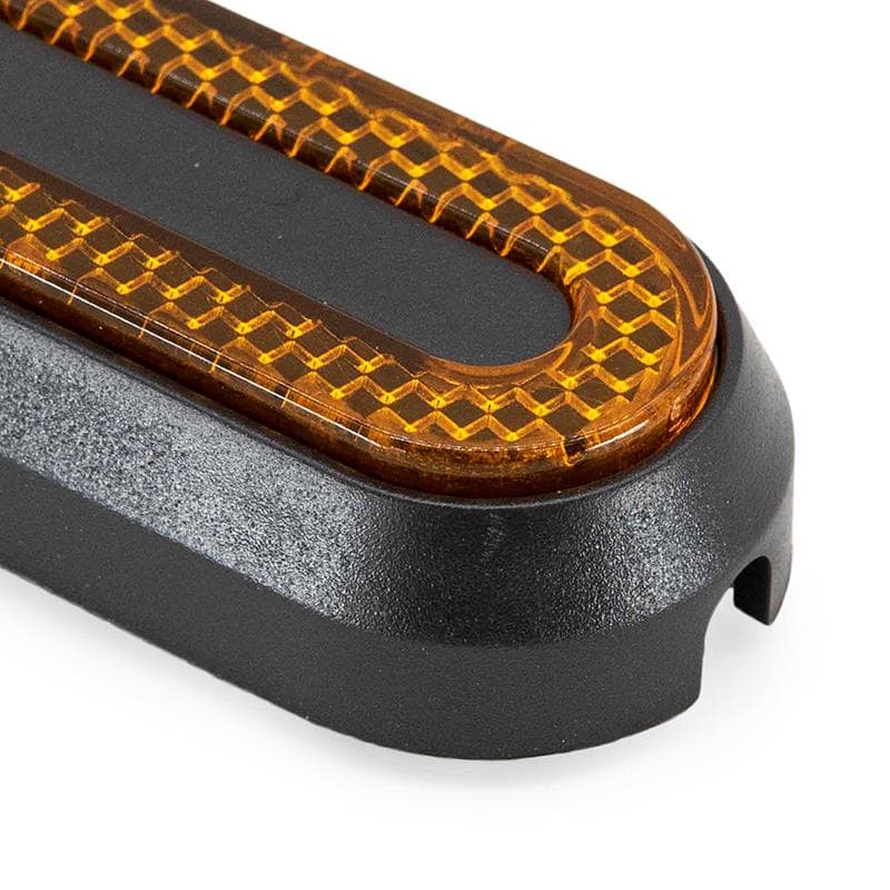 Schwarz catadioptrisch mit gelbem Reflektor für Xiaomi