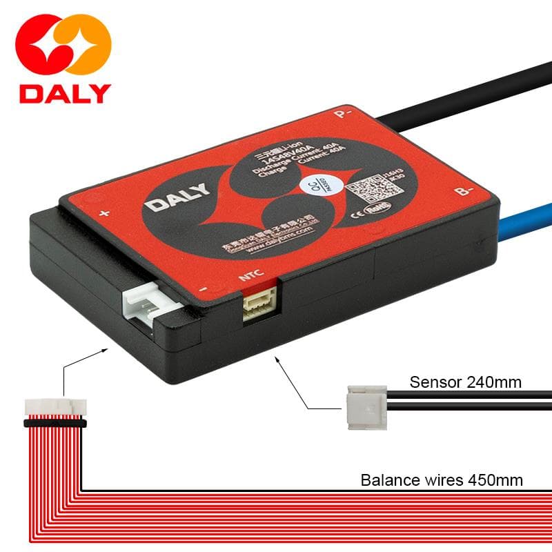BMS 14S 52V 40A [DALY] Neue Generation