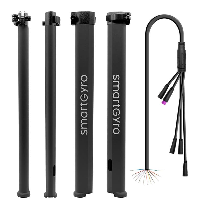 Originale Mast mit Kabel Smartgyro Dual Crossover - Schwarz