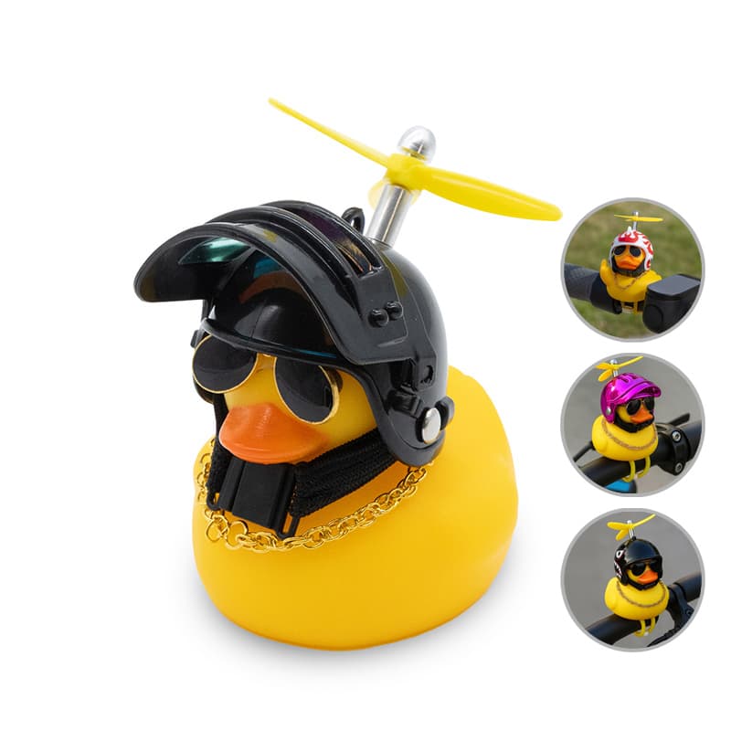 PTO-008 Gummiente – Schwarz