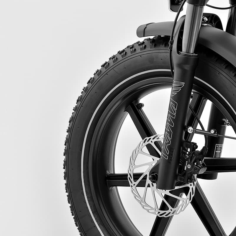 Lithor E-Bike FATBIKE Klappbar Creme