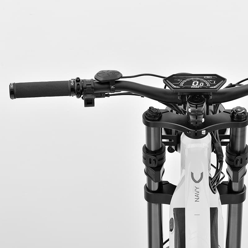 NAVY E-Bike FATBIKE Marineblau/Weiß