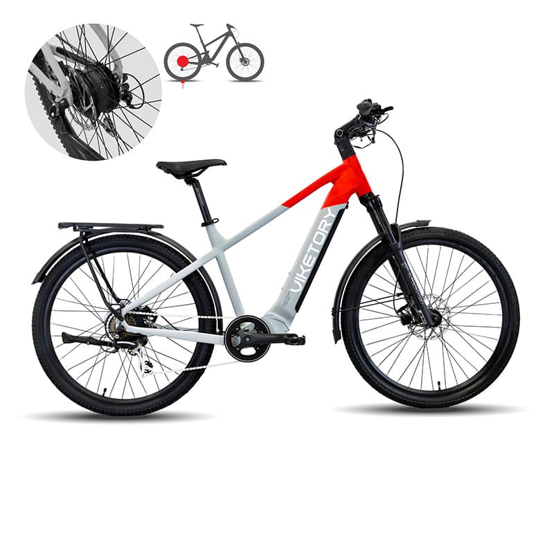 VENTIX E-Bike URBAN Rot