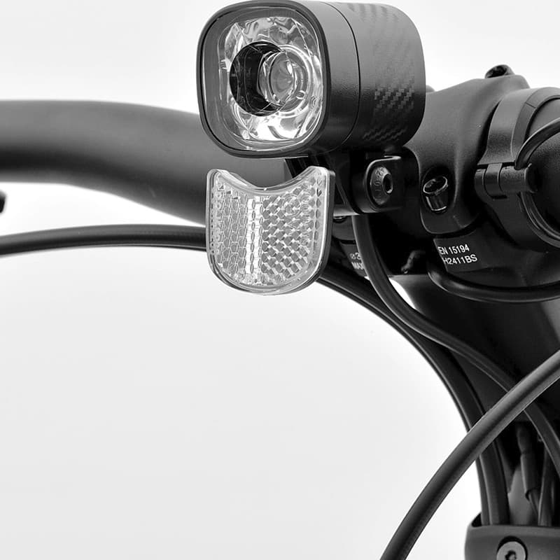 VENTIX +Plus E-Bike URBAN Grau/Rot
