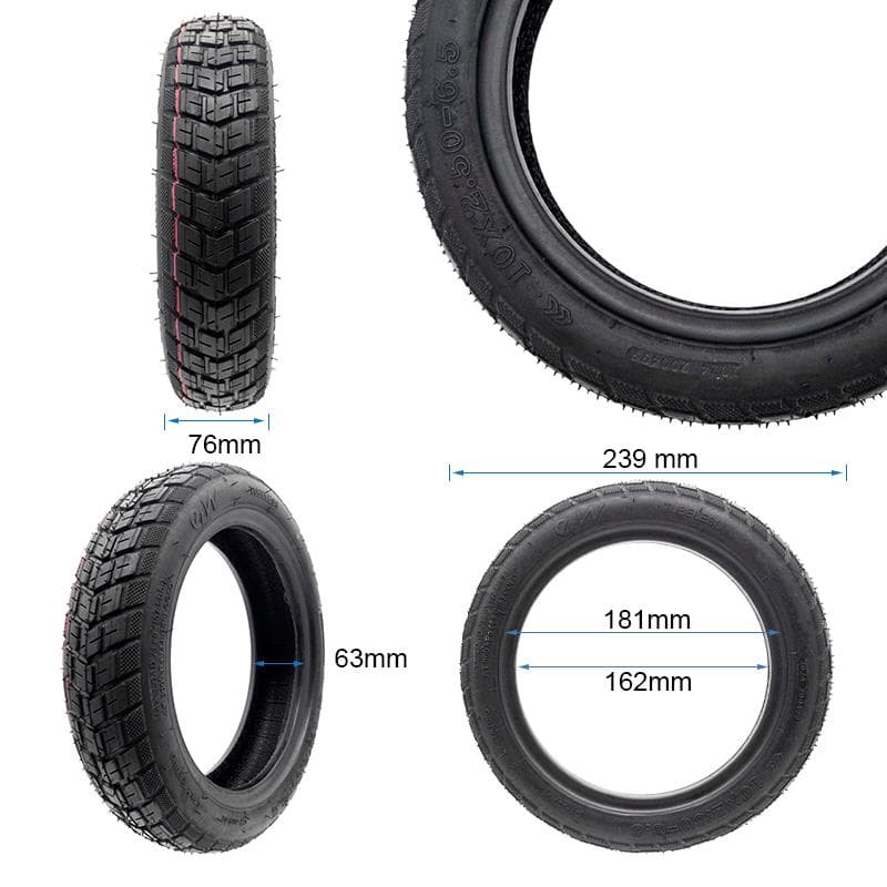 Schlauchloser Offroad-Reifen 10X2,50-6,5/B50 [Ewheel]