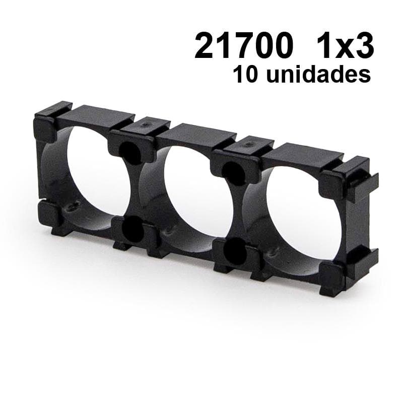 Baterienhalter 21700 1x3 - 10 Stk