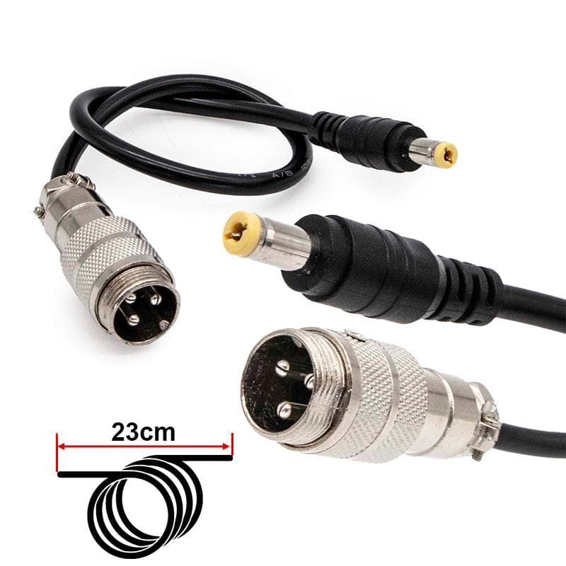 GX16 auf DC5521 Luftadapter