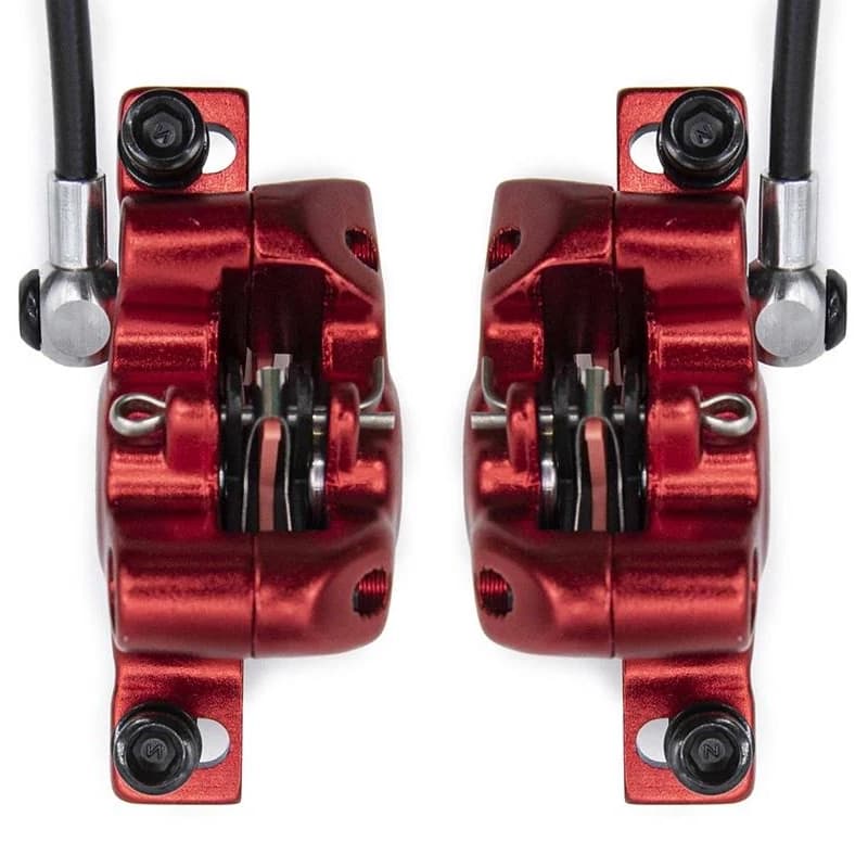 Rotes hydraulisches Bremskit CR-3 Vorderseite L Rückseite R [Zoom]