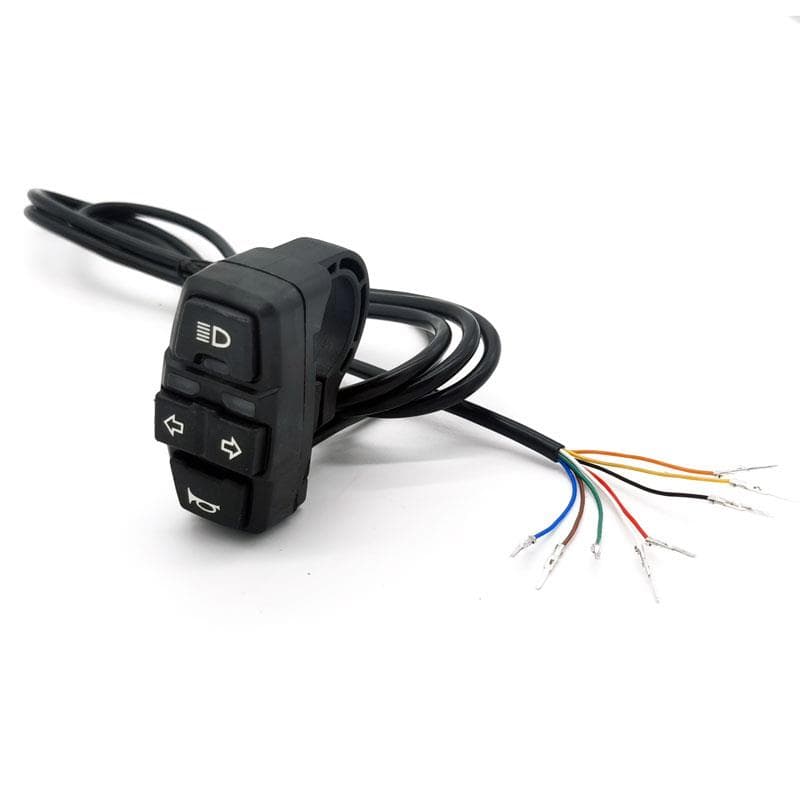 Schaltfläche BSK321 mit Blinkern, Licht und Hupe mit SM-Stecker 1,5M