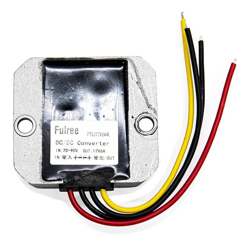 Gleichspannungswandler 20-90V auf 12V 6A [Fulree]