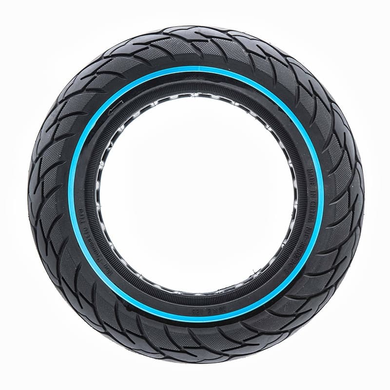 Ultraleicht Vollgummirad 10x2,125-6,1/B34 - blaue Linie [Nedong]
