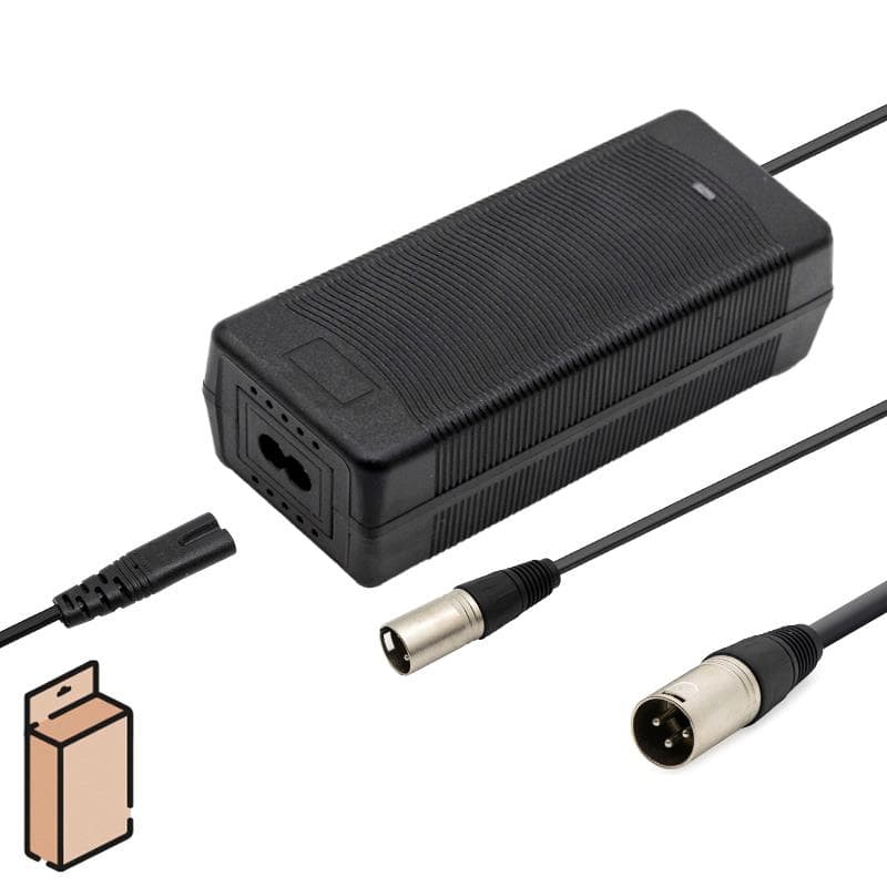48v Ladegerät (Ausgang 54,6v) 2A XLR Stecker