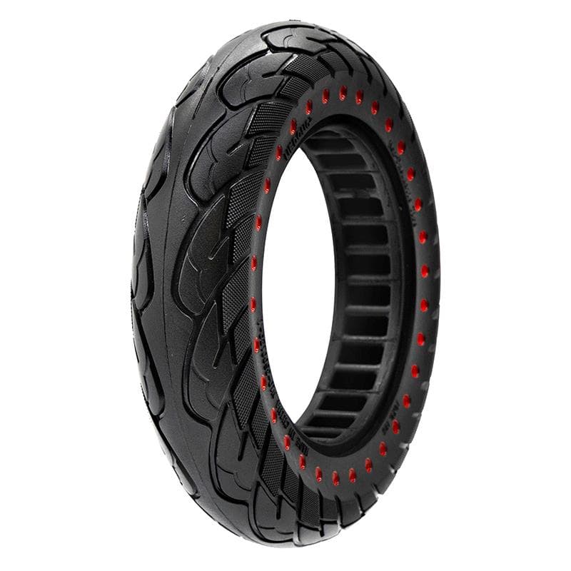 Ultraleicht Vollgummirad 10x2,125-6,1/B34 - rote Punkte [Nedong]