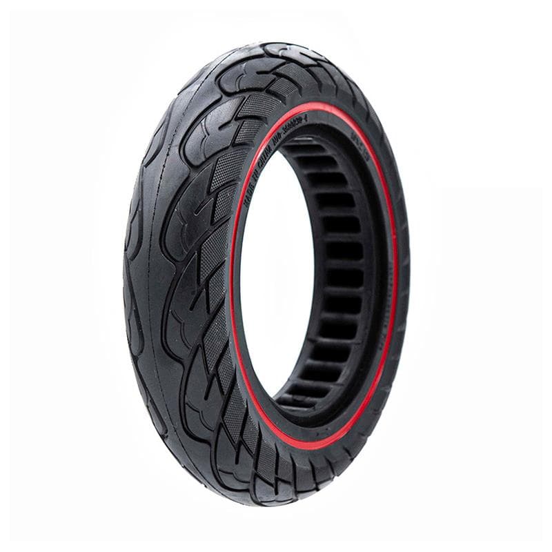 Ultraleicht Vollgummirad 10x2,125-6,1/B34 - rote Linie [Nedong]