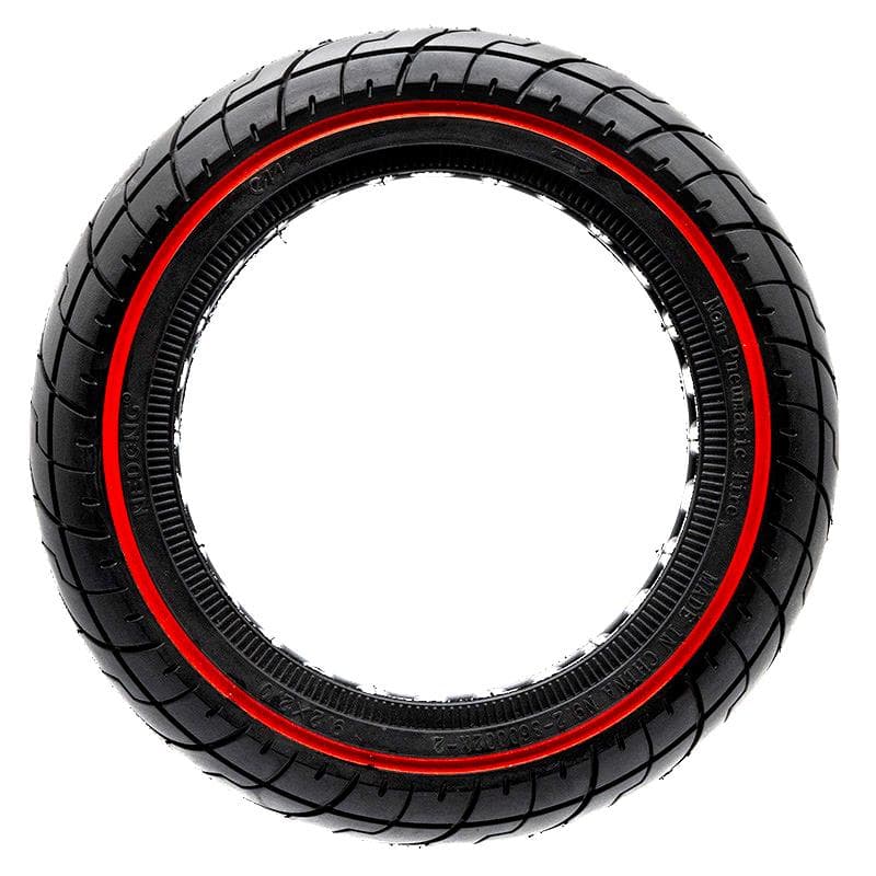 Ultraleicht Vollrad 9,2x2-6,1/B34 - rote Linie [Ewheel]