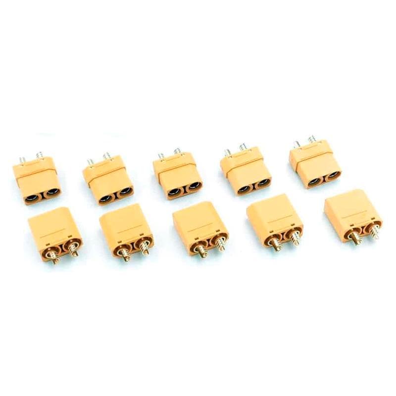 XT90 Amass Stecker mit Schutz - 5M/5H